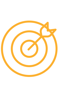 career coach illustration orange